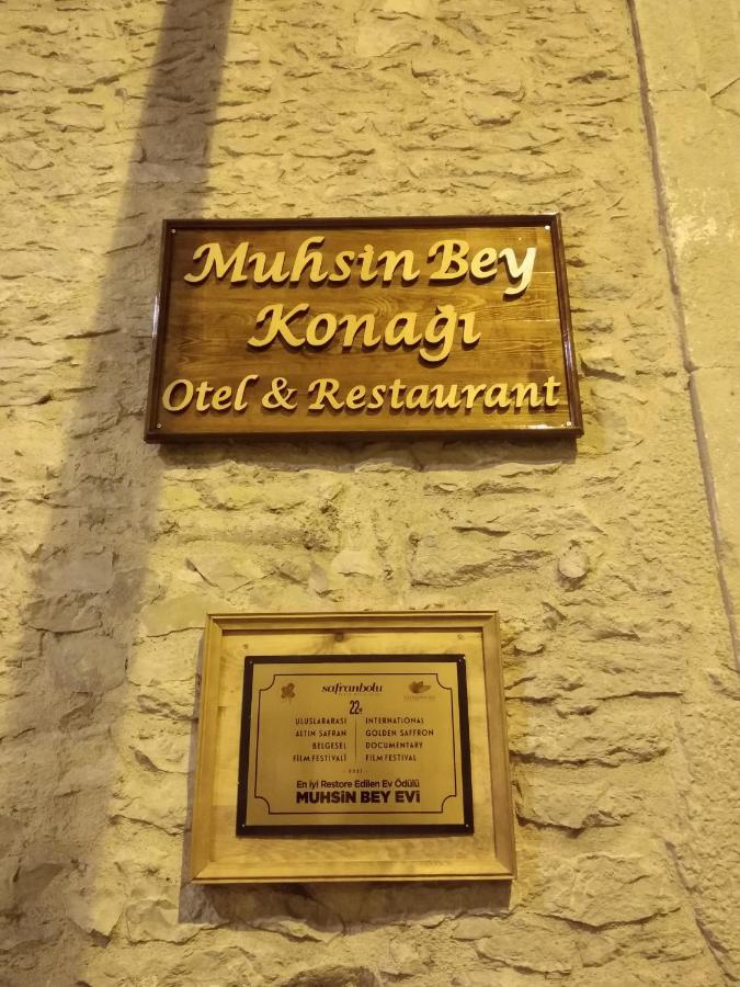 Muhsin Bey Konagi Hotel Safranbolu Kültér fotó